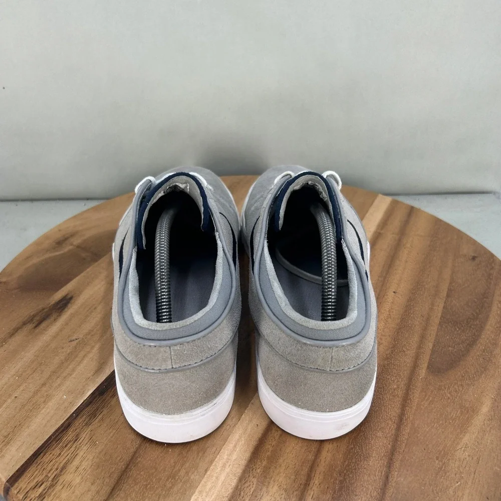 Nike SB Stefan Janoski Wolf Grey Obsidian White Skate Shoes 333824-043 Mens 13